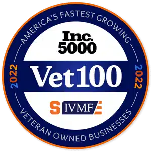 2022 top 100 fastest growing veteran-owned companies in america