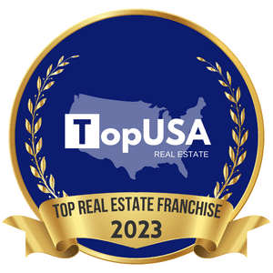 Top Real Estate Franchise 2023 Badge